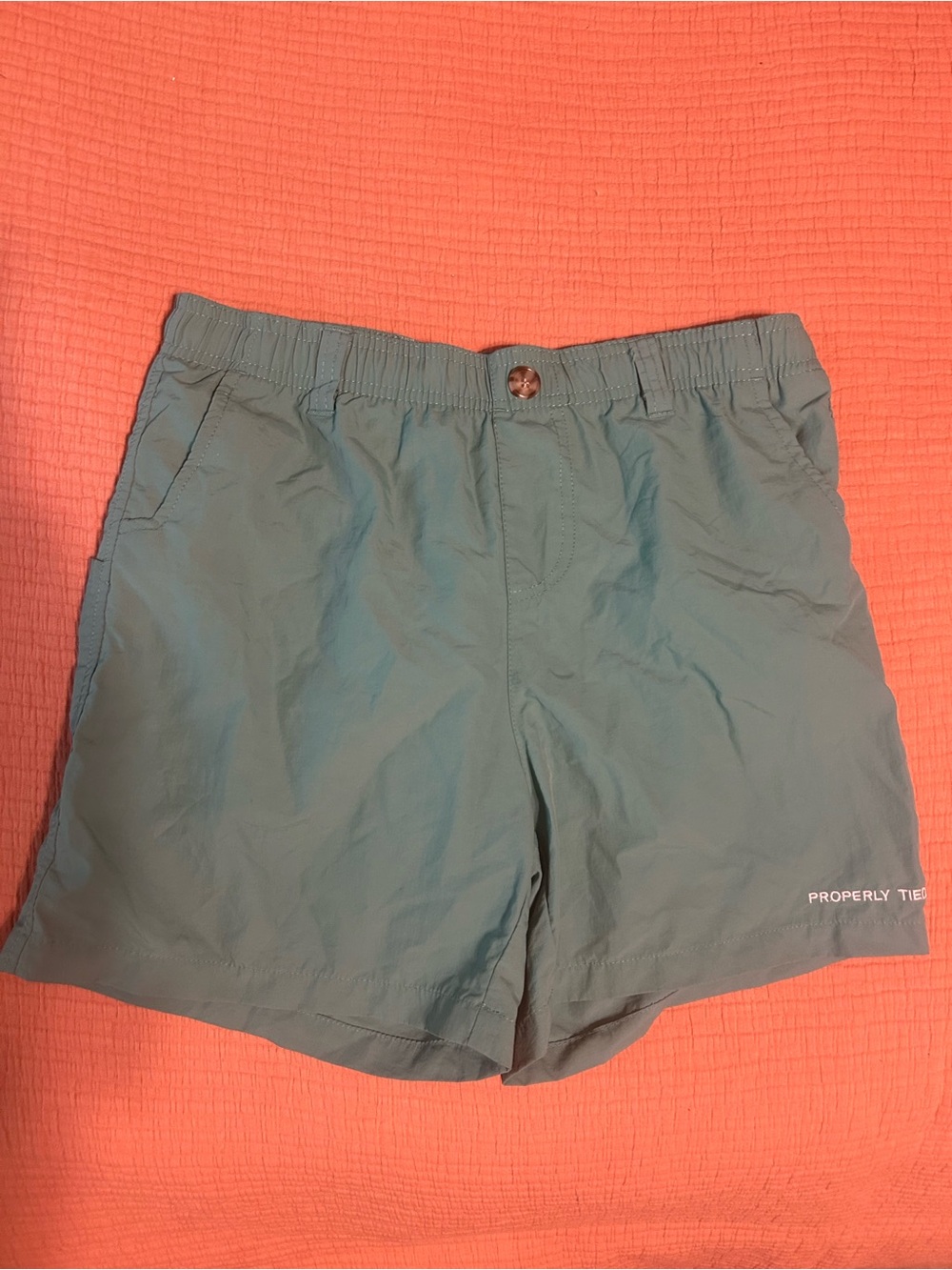 Properly tied boys shorts